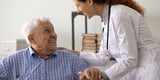 doctor talking to patient 