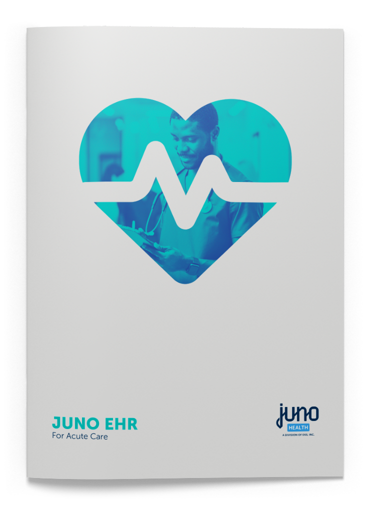Juno EHR For Acute Care Brochure Cover